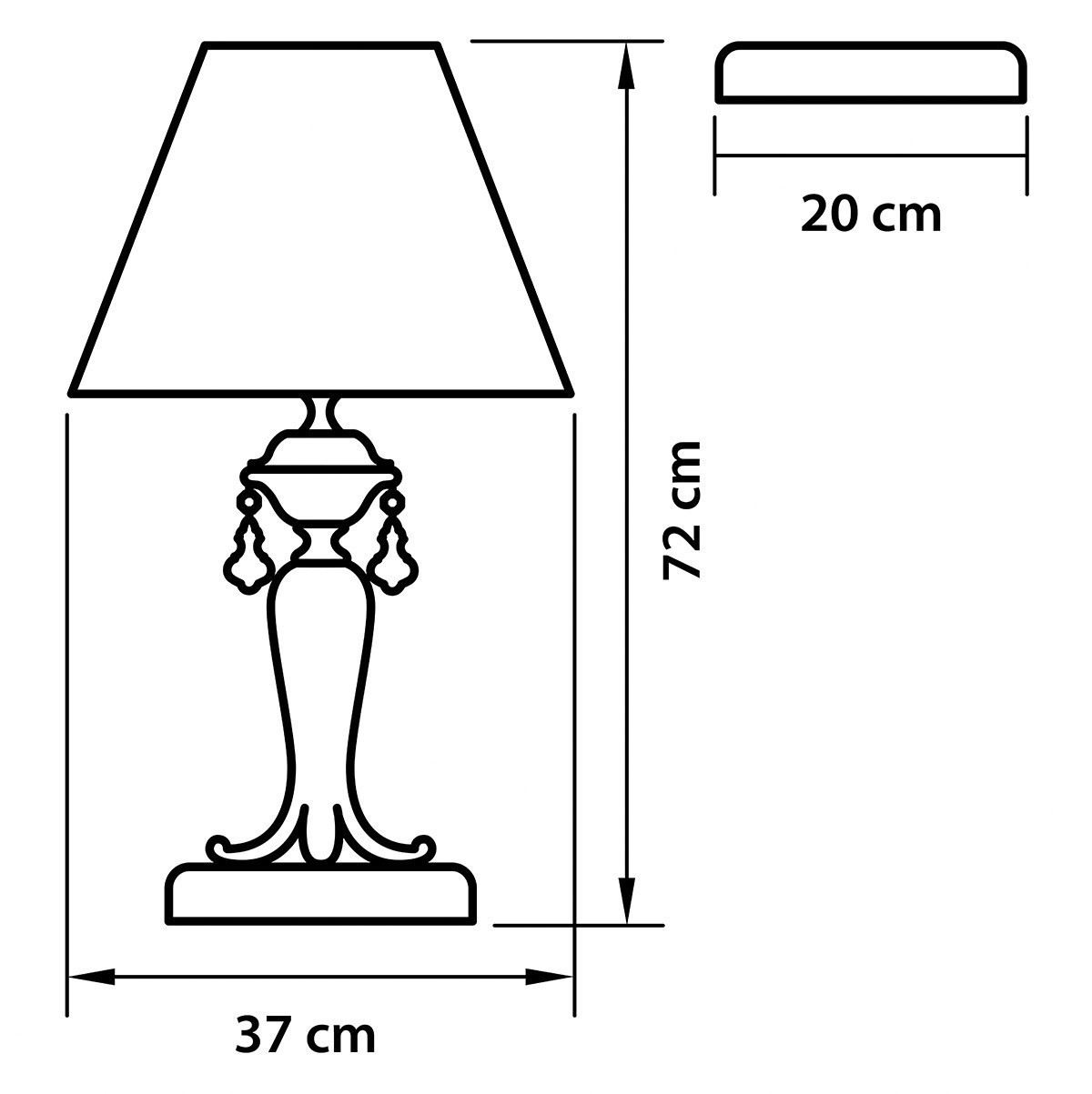 Lightstar *** (MT500006-1) Настольная лампа AMPOLLO 1х40W E27 (в комплекте) Lightstar *** (MT500006-1) Настольная лампа AMPOLLO 1х40W E27 (в комплекте)